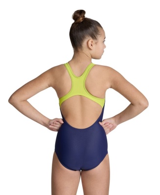 Купальник детский Arena MULTI PIXELS SWIM PRO BACK L, 006679 790, цвет nv-soft gr в магазине Спорт - Пермь