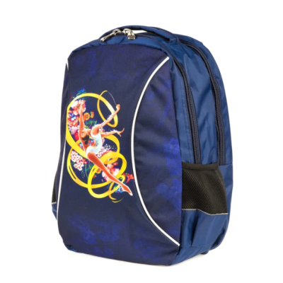 Рюкзак для художественной гимнастики Verba Sport M 059, желтая лента, 37*29*12