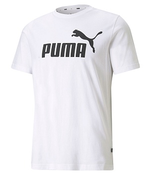 Футболка мужская PUMA Essentials Logo Men's Tee арт. 58666602, цвет белый