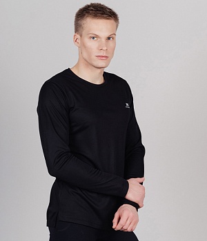 Футболка Nordski Training Black с длинным рукавом NSM911100