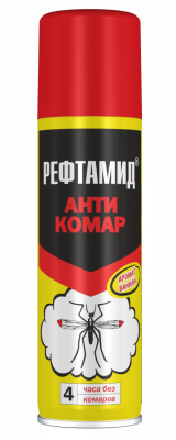 Репеллент "Рефтамид", Антикомар, 145мл