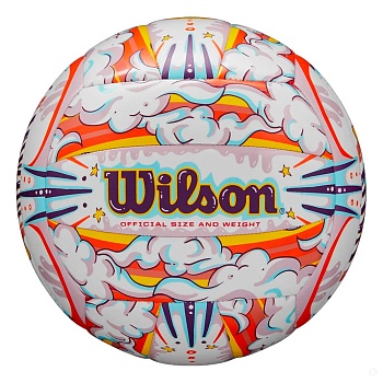 Мяч для волейбола WILSON Graffiti Peace VB WV4006901XBOF, размер 5