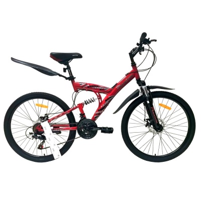 Велосипед Krypton PHANTOM 26", 21 скорость, (рама 18), красный в Магазине Спорт - Пермь